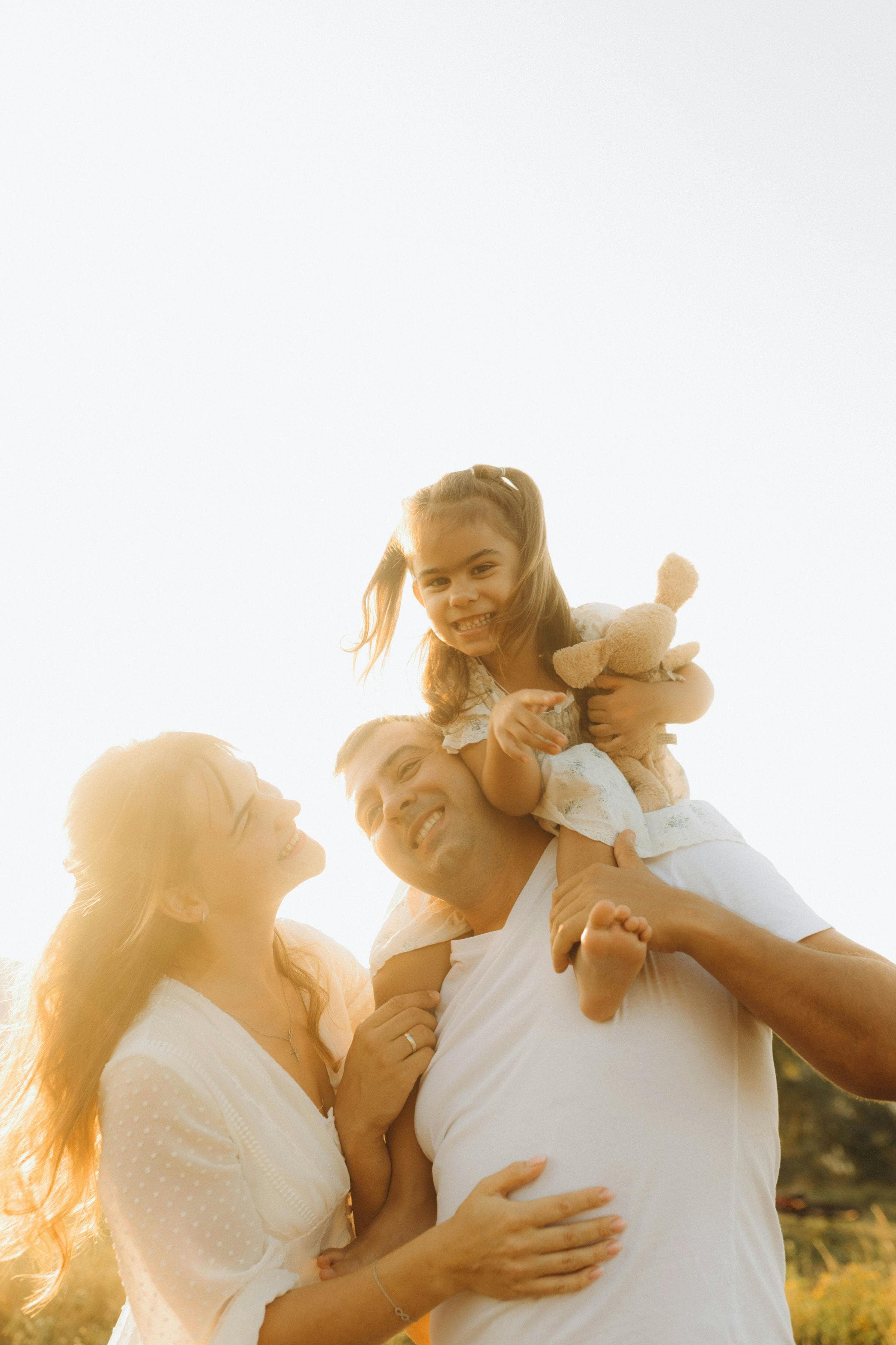 A family enjoying time together